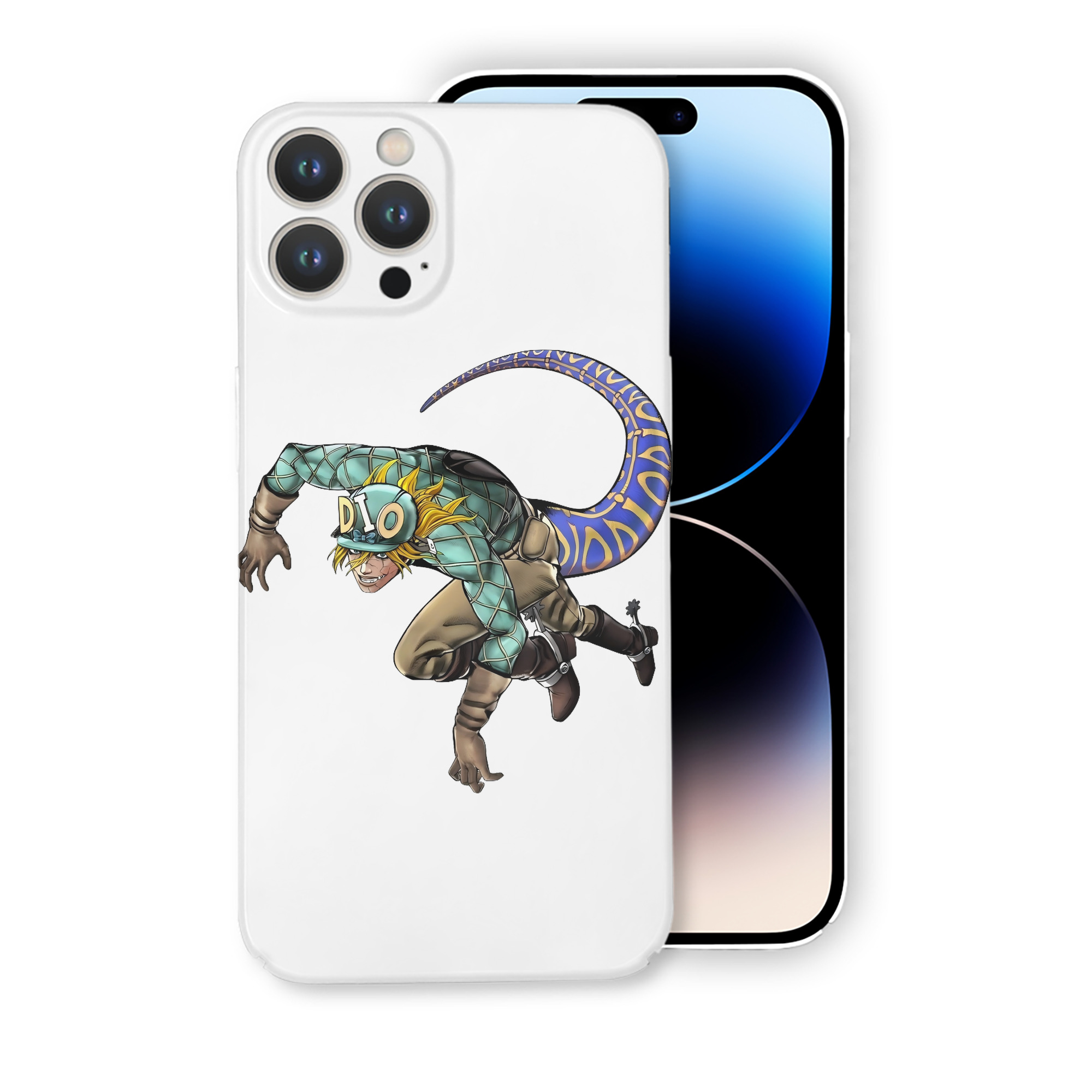（画像用） ジョジョの奇妙な冒険 ディオ?ブランドー JoJo's Bizarre Adventure Dio Brando 【iPhone 14シリーズ対応】ハードケース